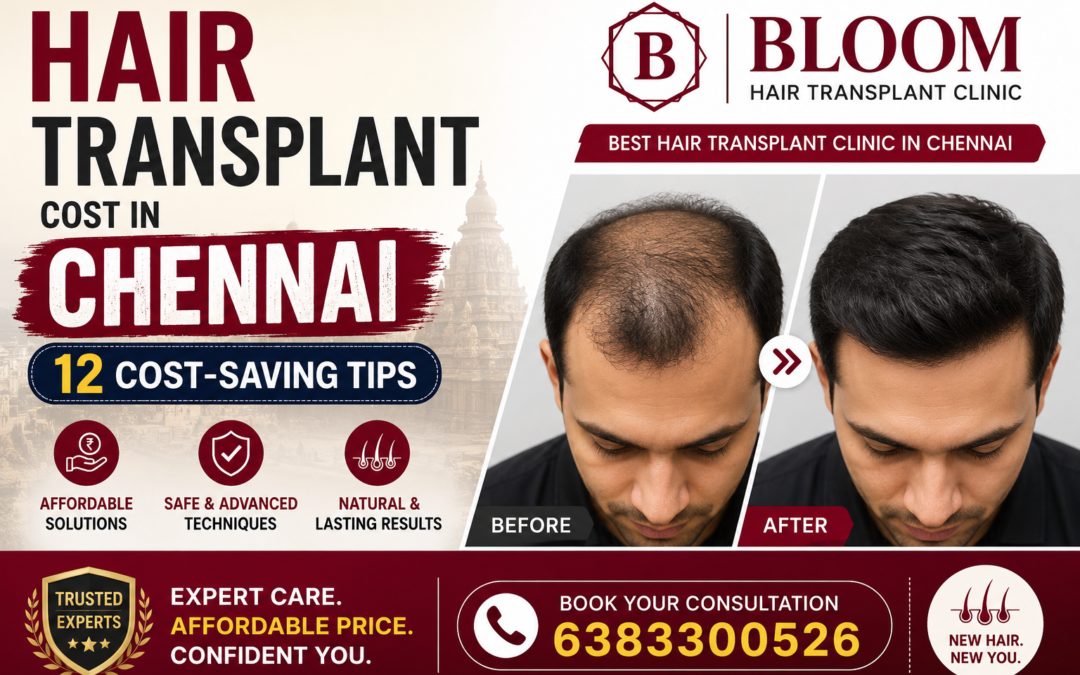 Hair Transplant Cost in Chennai: 12 Cost-Saving Tips