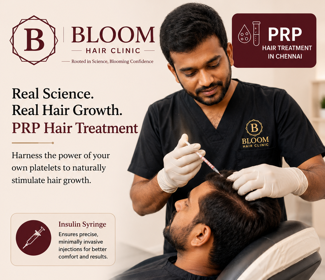 PRP hair treatment in Chennai